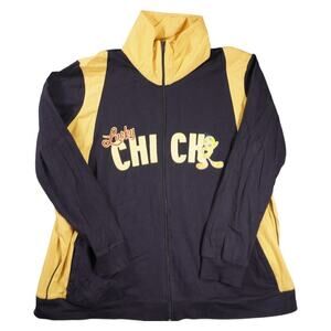 Vintage Looney Tunes “Lucky Chick” Tweety Track Jacket Women’s Large
